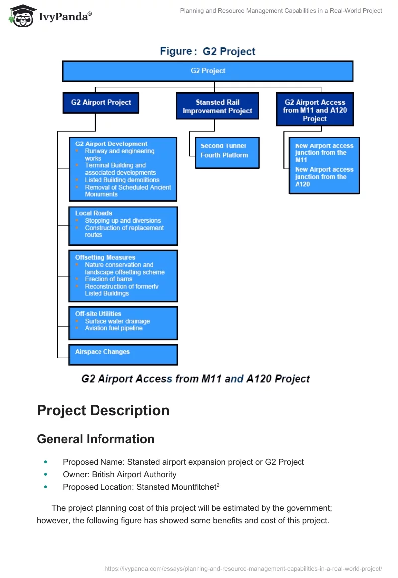 Planning and Resource Management Capabilities in a Real-World Project. Page 5