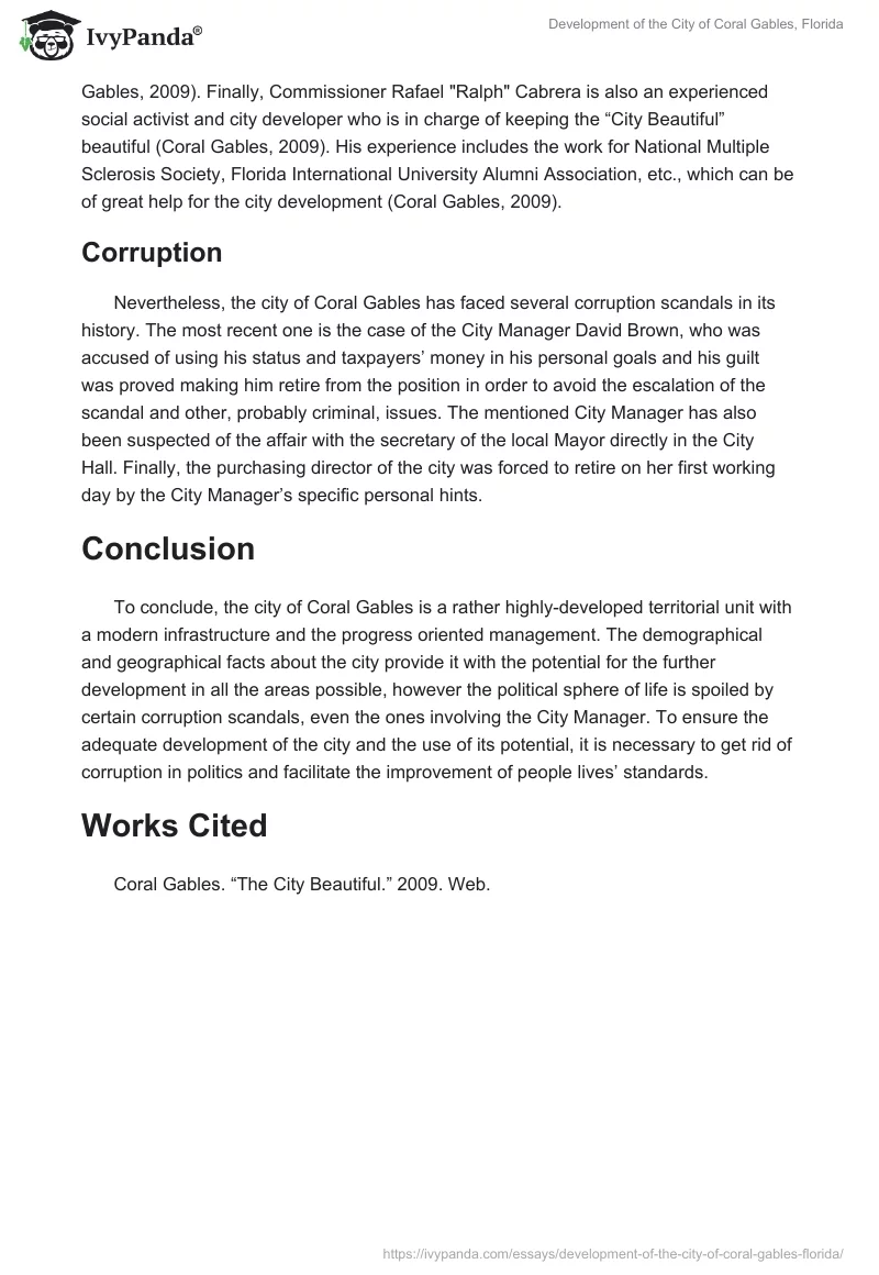 Development of the City of Coral Gables, Florida. Page 4