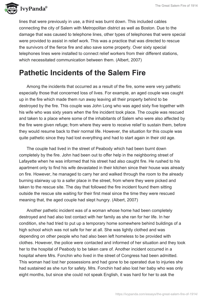 The Great Salem Fire of 1914. Page 3