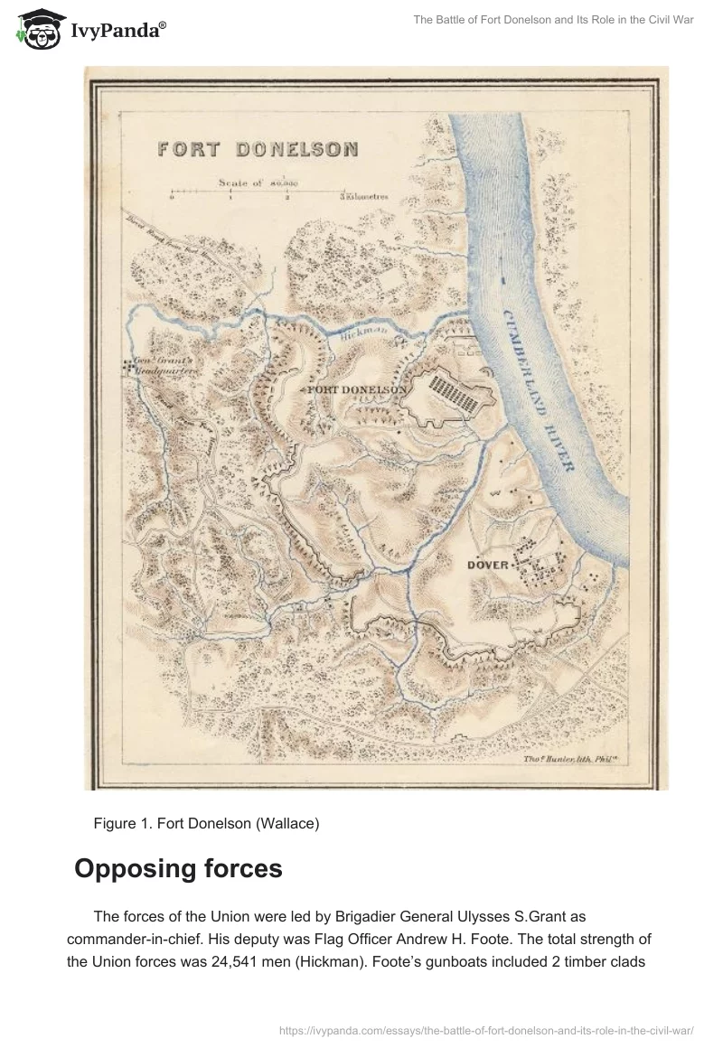 The Battle of Fort Donelson and Its Role in the Civil War. Page 3