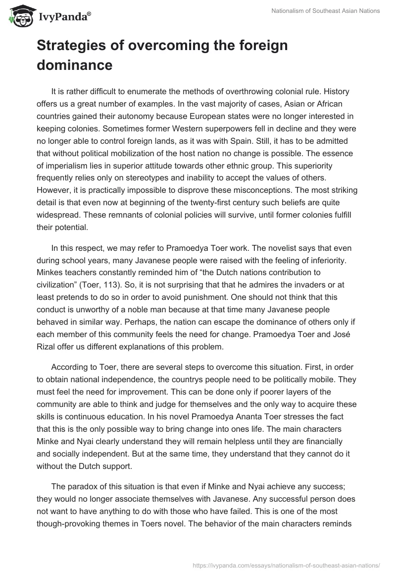 Nationalism of Southeast Asian Nations. Page 3