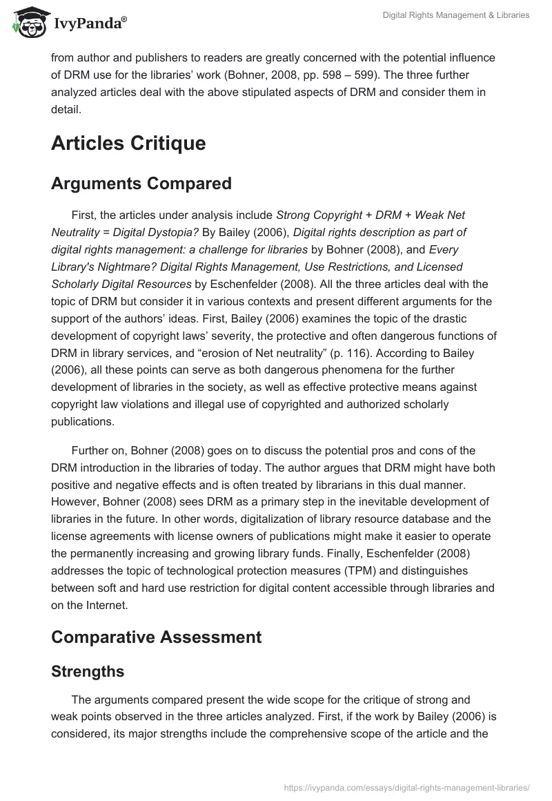 Digital Rights Management & Libraries. Page 2