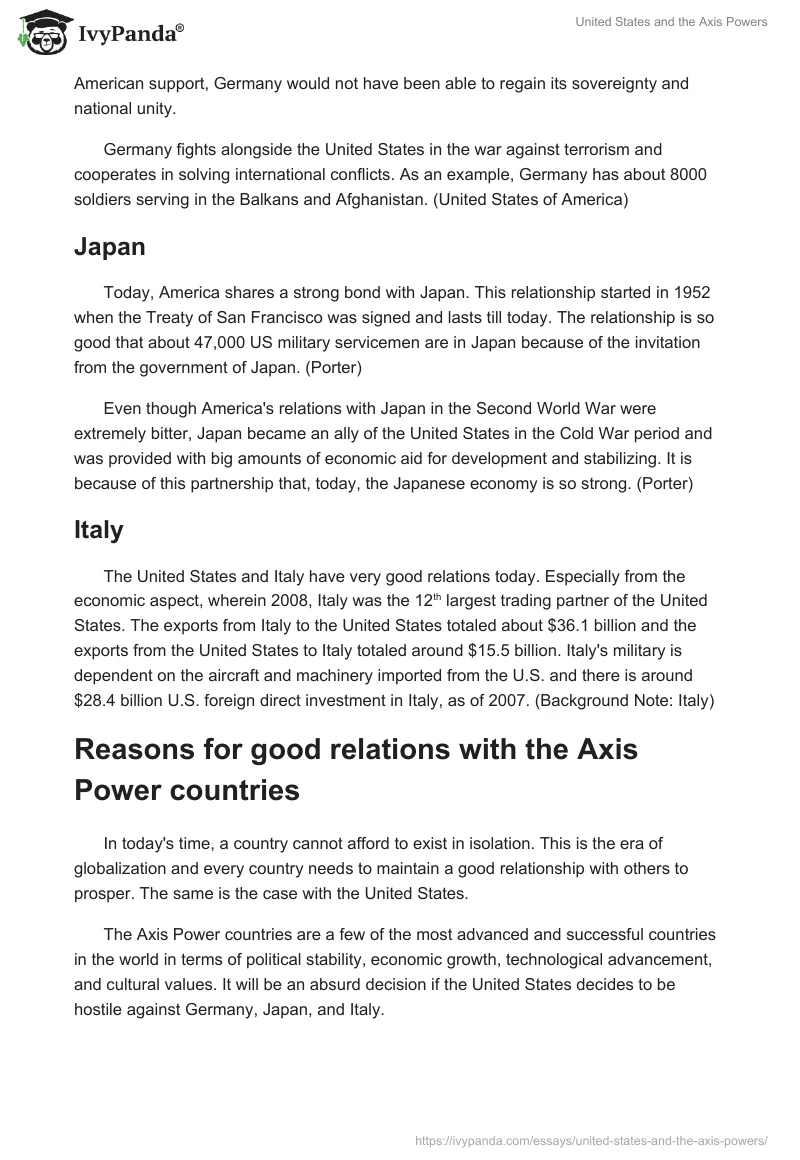 United States and the Axis Powers. Page 3