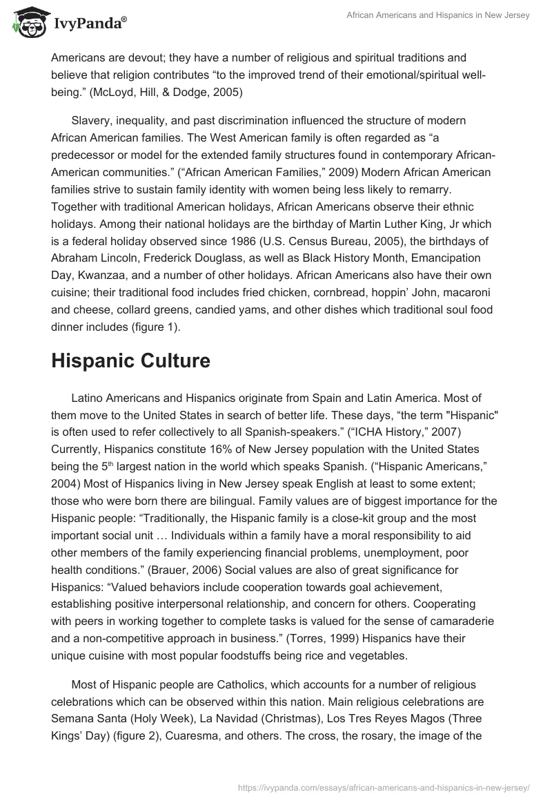 African Americans and Hispanics in New Jersey. Page 2