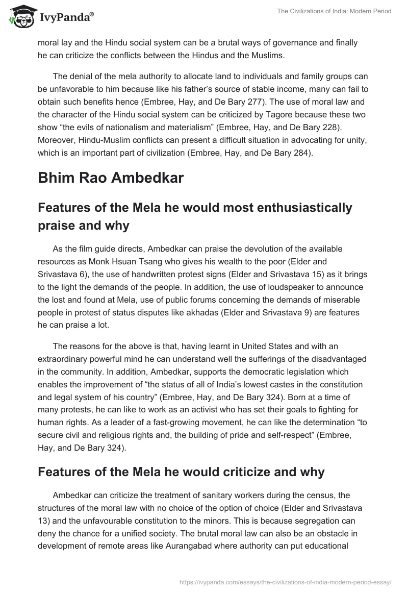 The Civilizations of India: Modern Period. Page 2