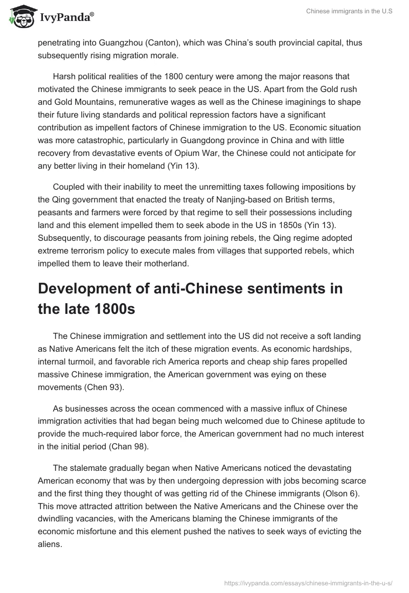 Chinese immigrants in the U.S. Page 4