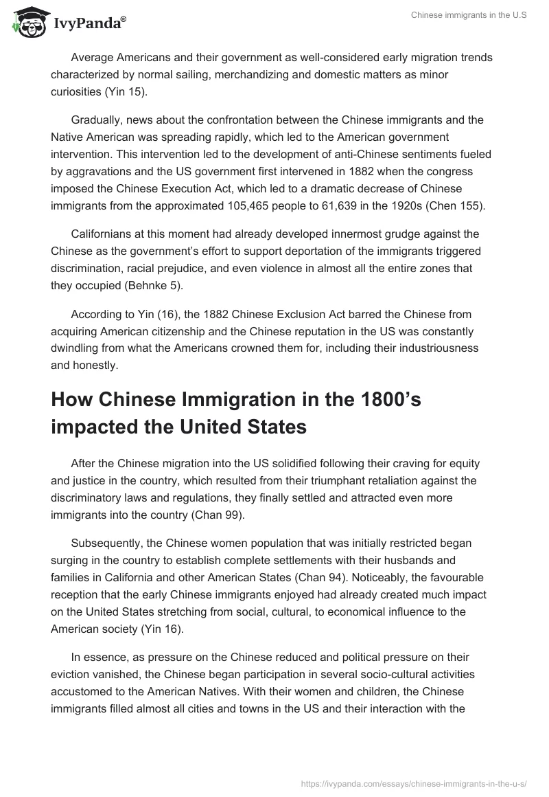 Chinese immigrants in the U.S. Page 5