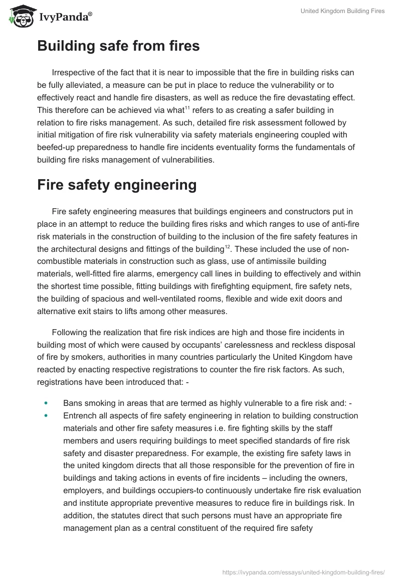 United Kingdom Building Fires. Page 5