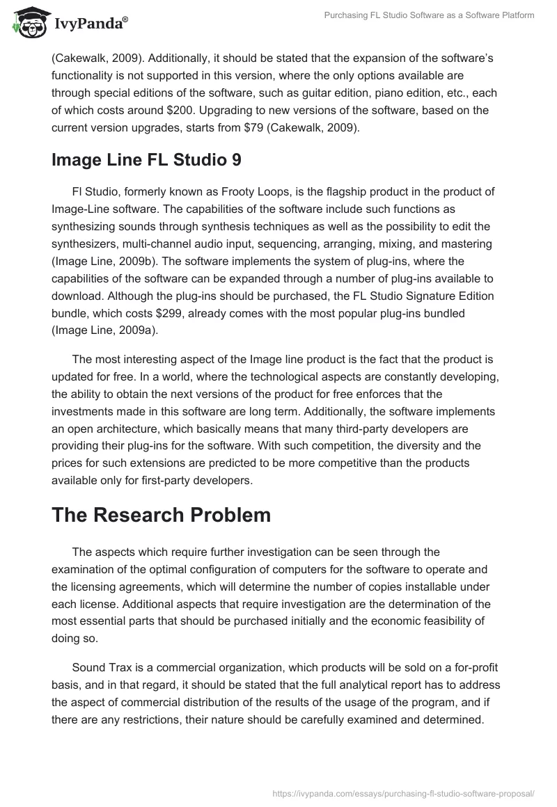 Purchasing FL Studio Software as a Software Platform. Page 4