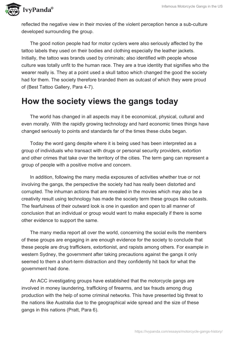 Infamous Motorcycle Gangs in the US. Page 3