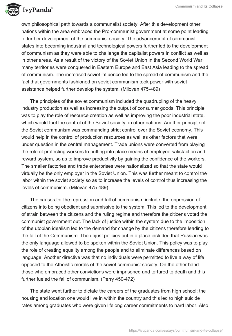 Communism and Its Collapse. Page 2