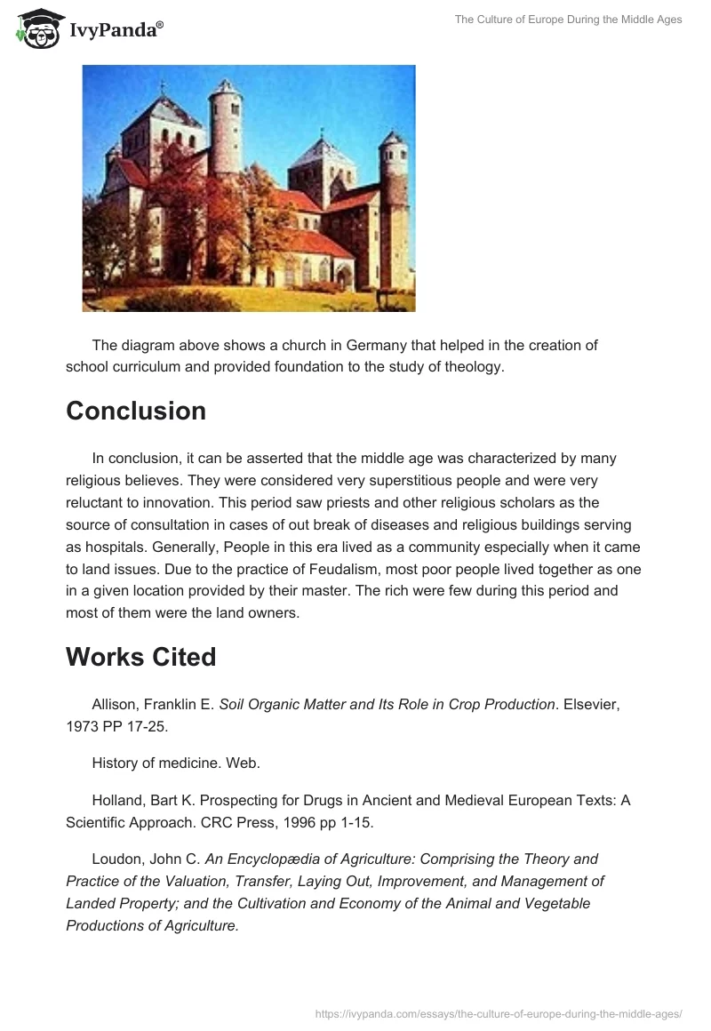 The Culture of Europe During the Middle Ages. Page 4