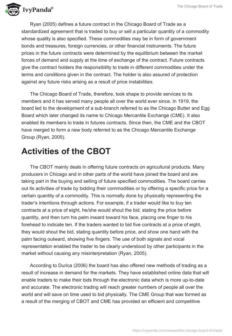 The Chicago Board of Trade. Page 2