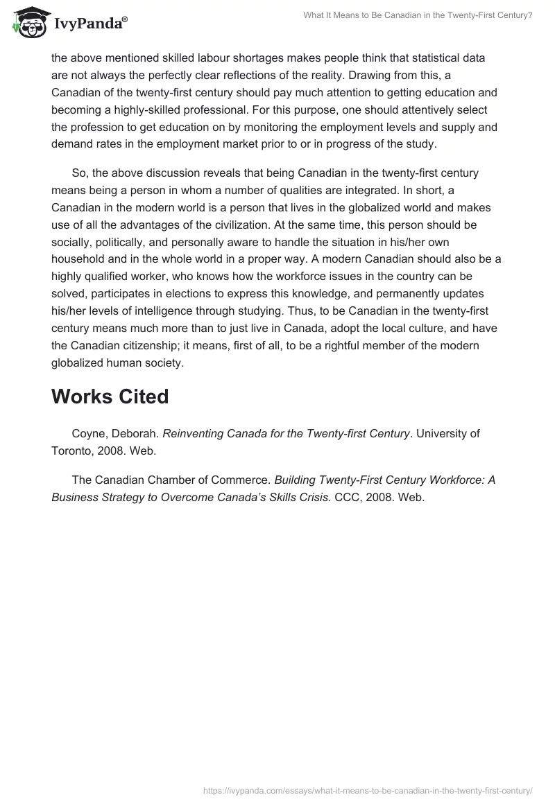 What It Means to Be Canadian in the Twenty-First Century?. Page 3