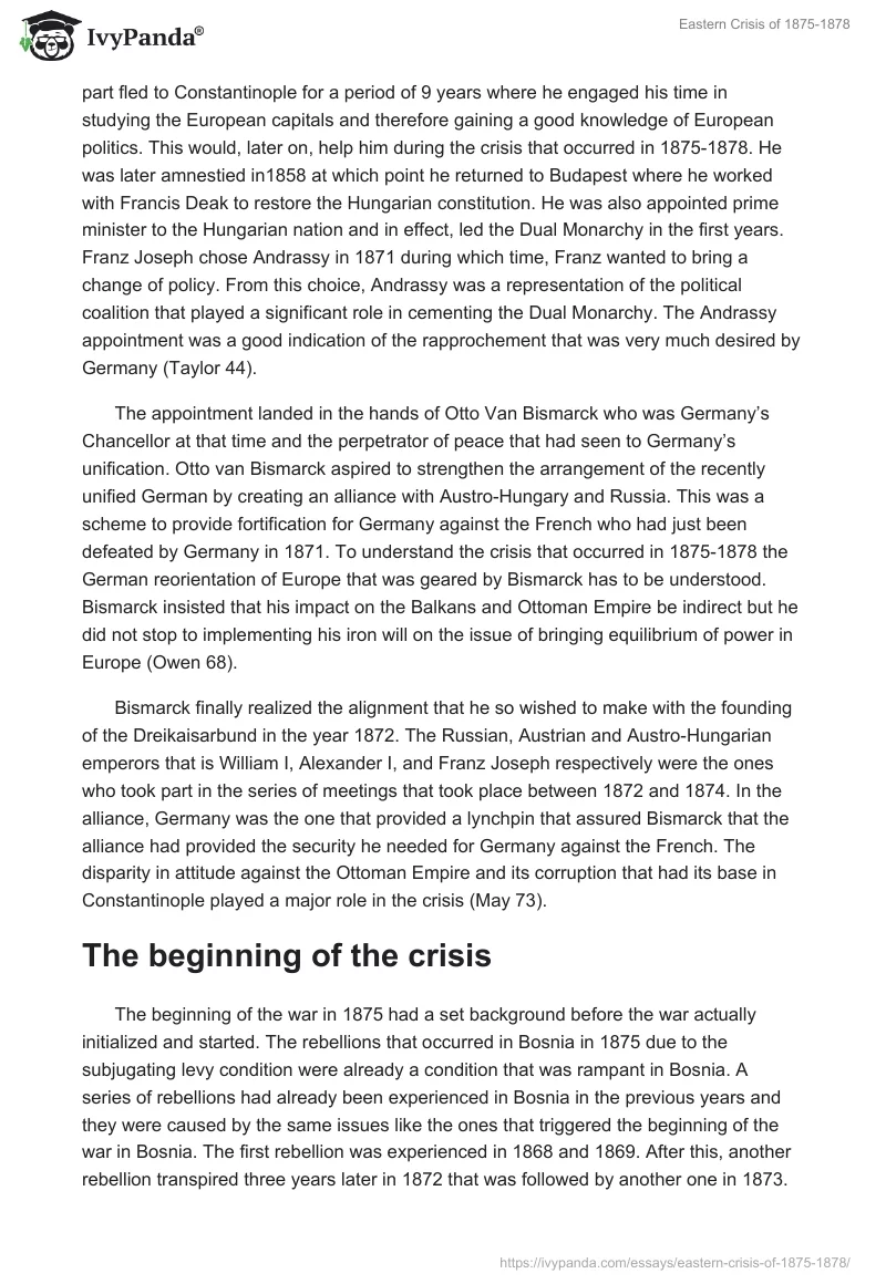 Eastern Crisis of 1875-1878. Page 2