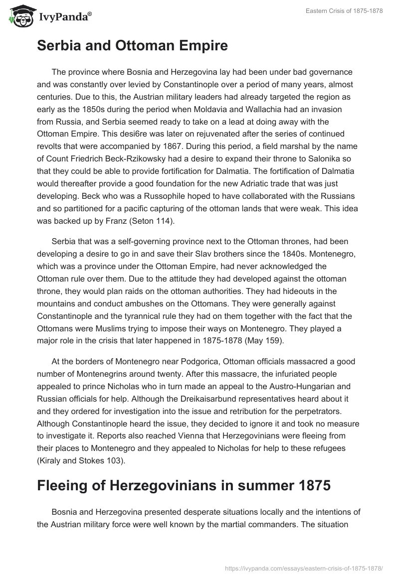 Eastern Crisis of 1875-1878. Page 5