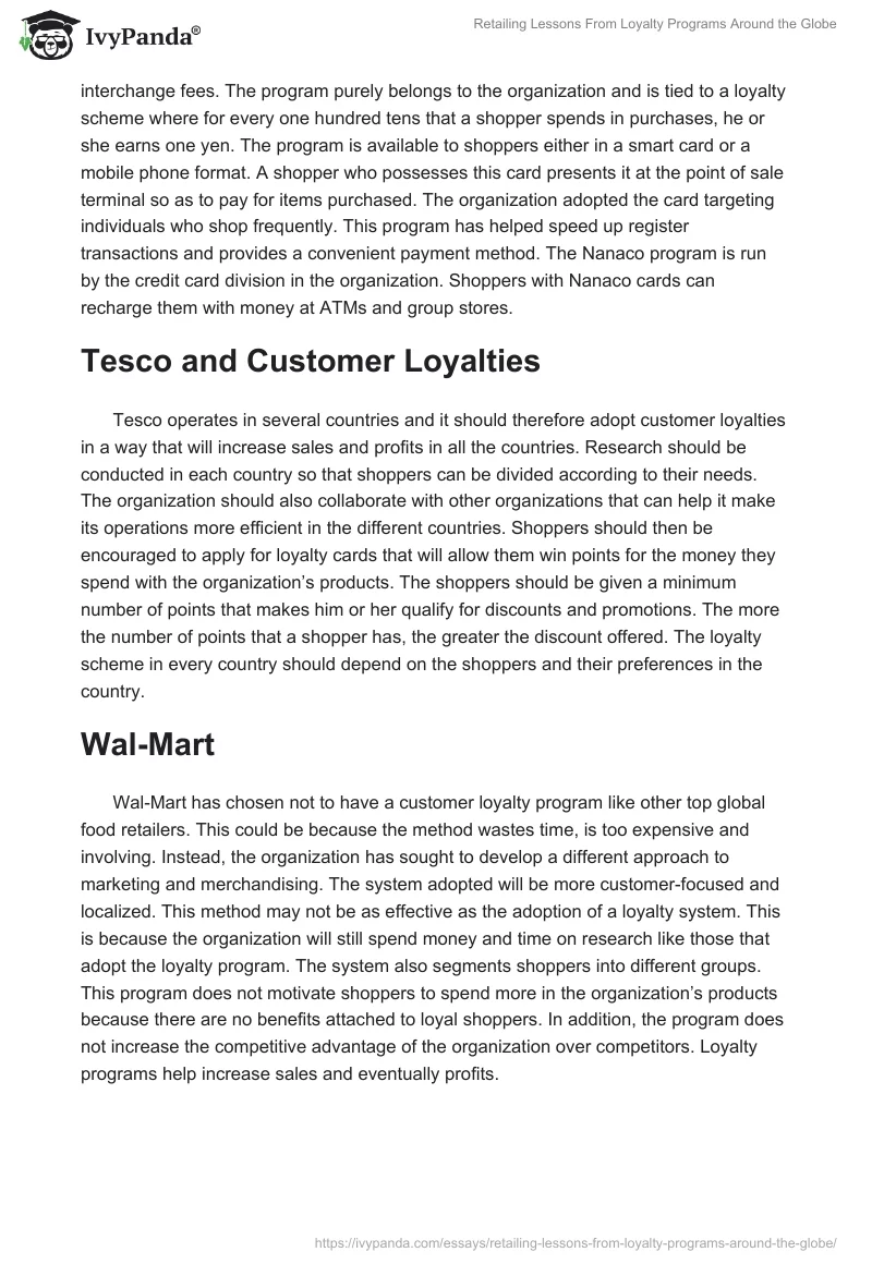 Retailing Lessons From Loyalty Programs Around the Globe. Page 3