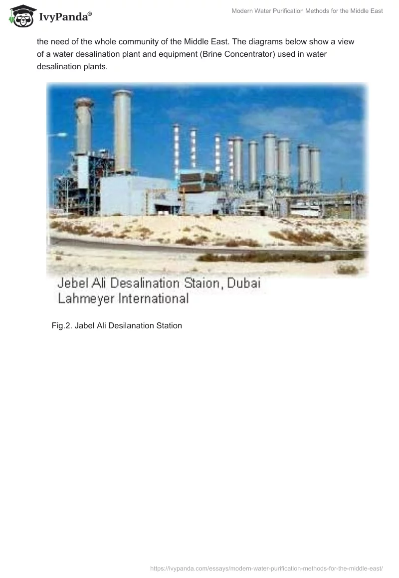 Modern Water Purification Methods for the Middle East. Page 3