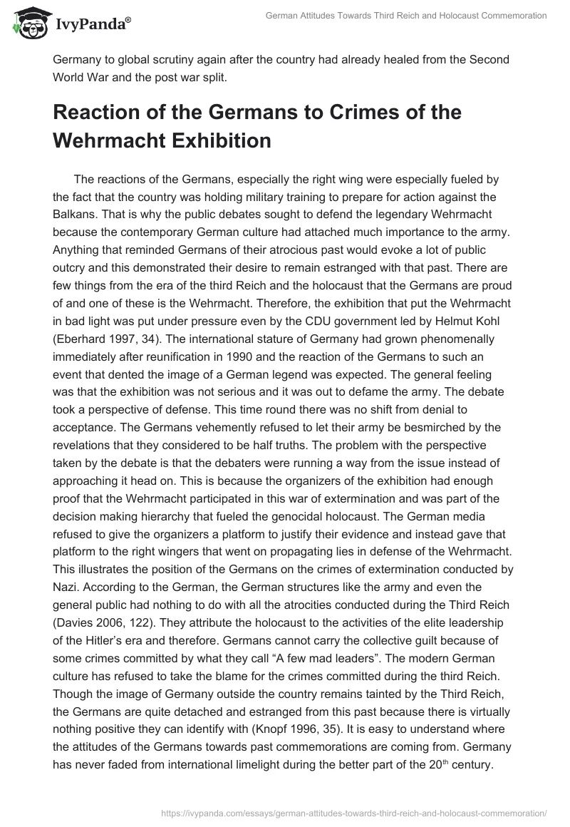 German Attitudes Towards Third Reich and Holocaust Commemoration. Page 4