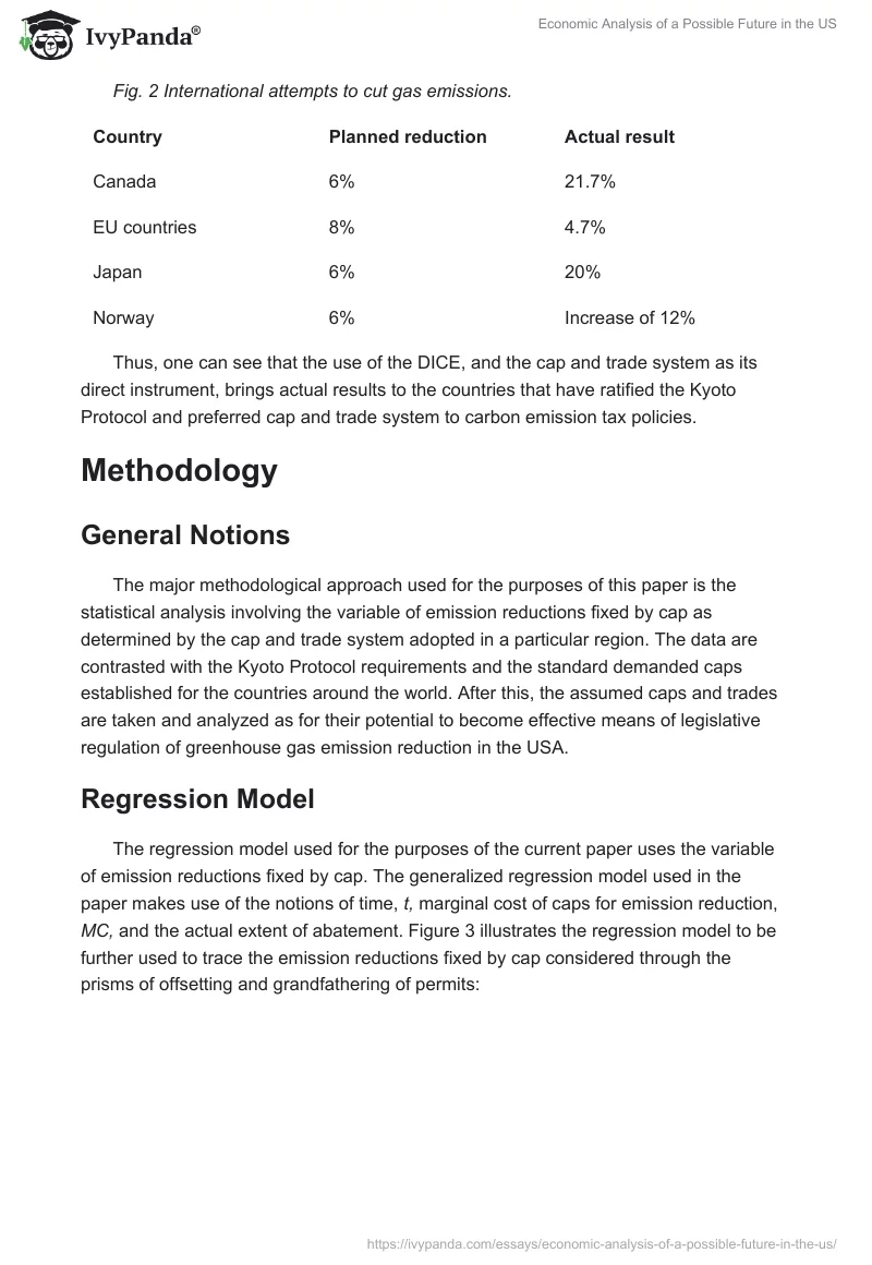 Economic Analysis of a Possible Future in the US. Page 3