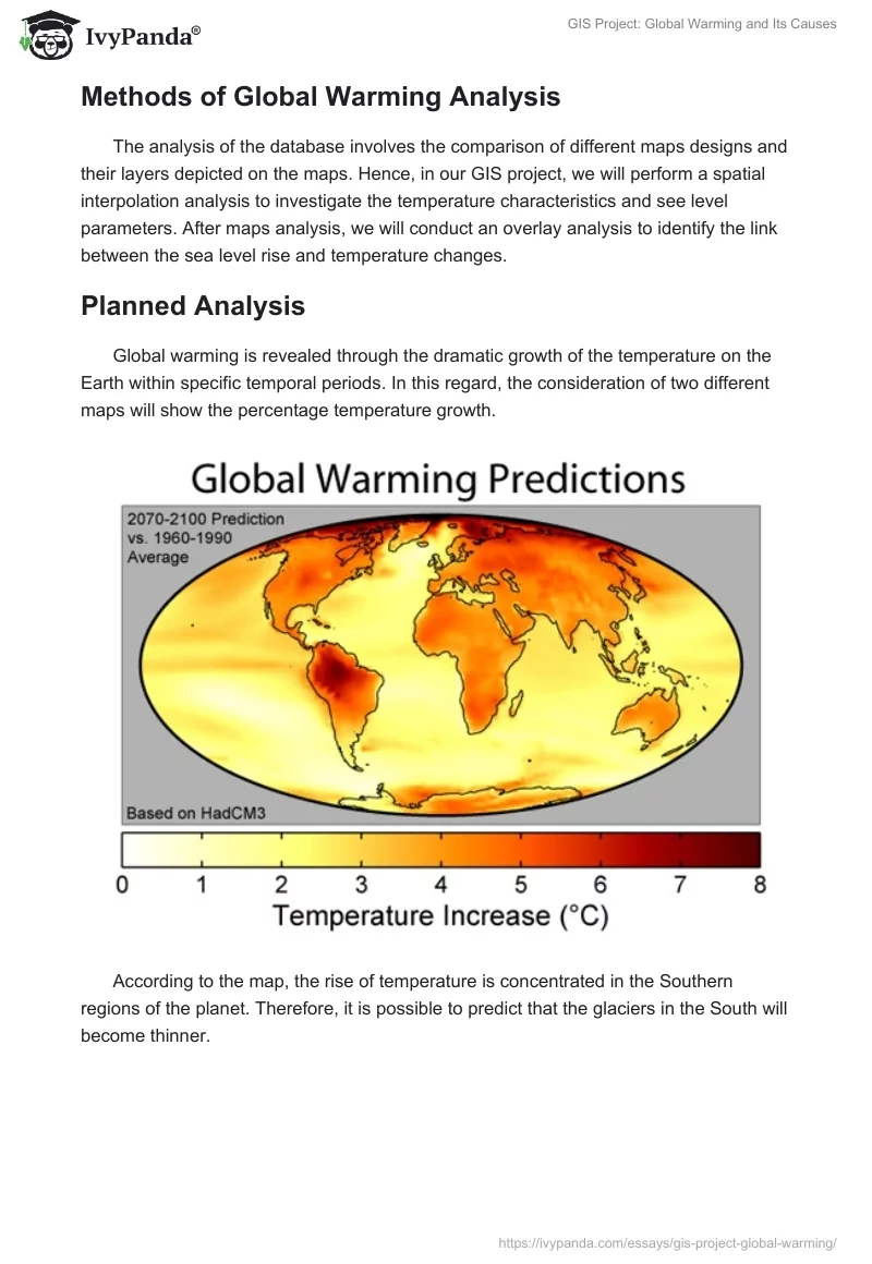 GIS Project: Global Warming and Its Causes. Page 2