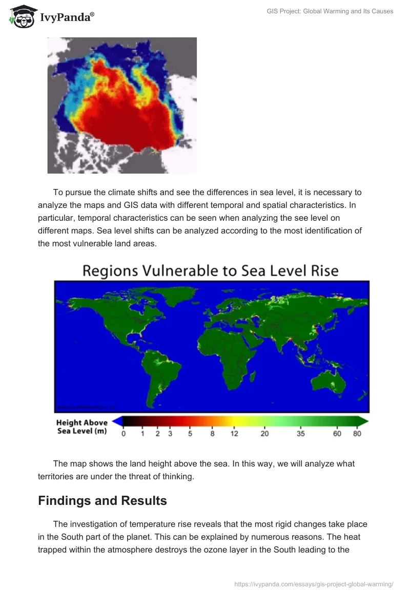 GIS Project: Global Warming and Its Causes. Page 3