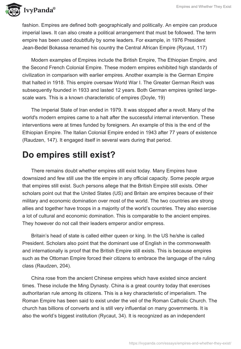 Empires and Whether They Exist. Page 3