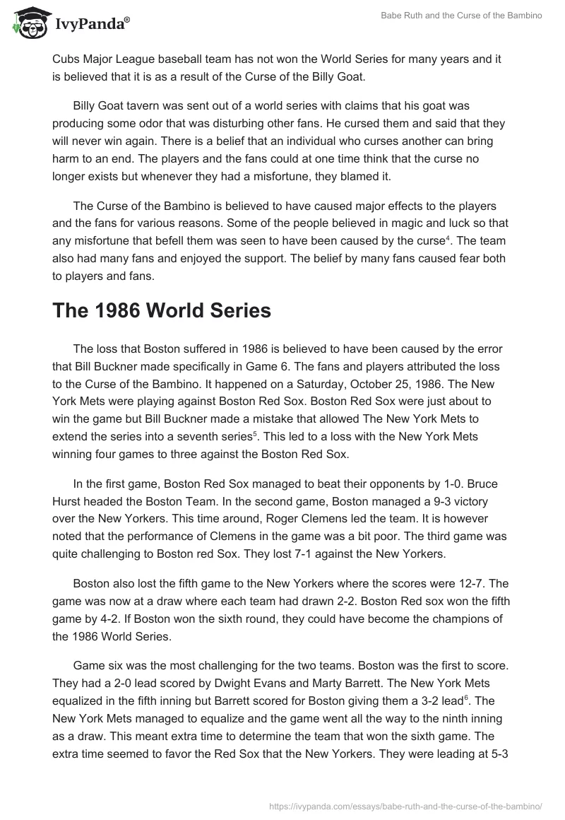 Babe Ruth and the Curse of the Bambino. Page 3