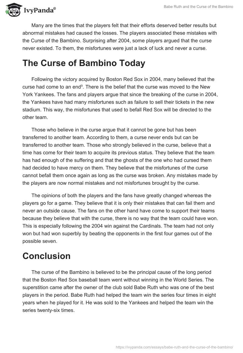 Babe Ruth and the Curse of the Bambino. Page 5
