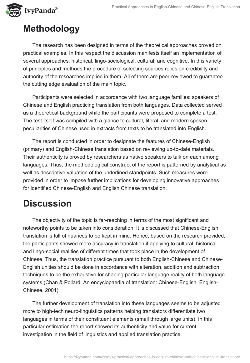 Practical Approaches in English-Chinese and Chinese-English Translation. Page 5