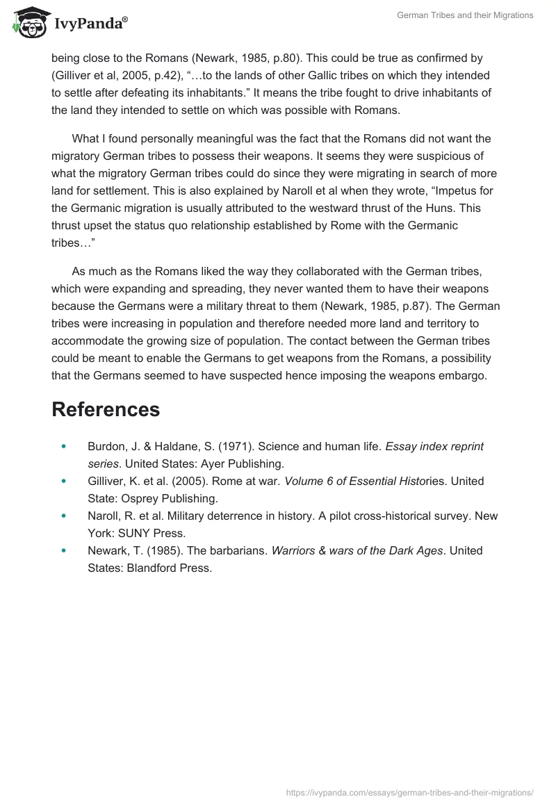 German Tribes and their Migrations. Page 2