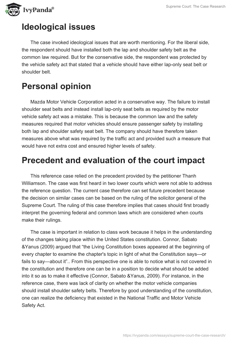 Supreme Court: The Case Research. Page 3