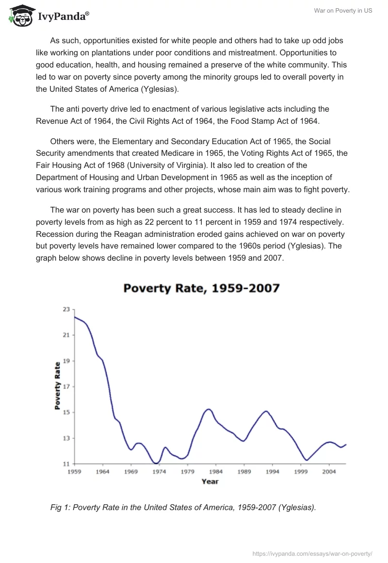 War on Poverty in US. Page 2