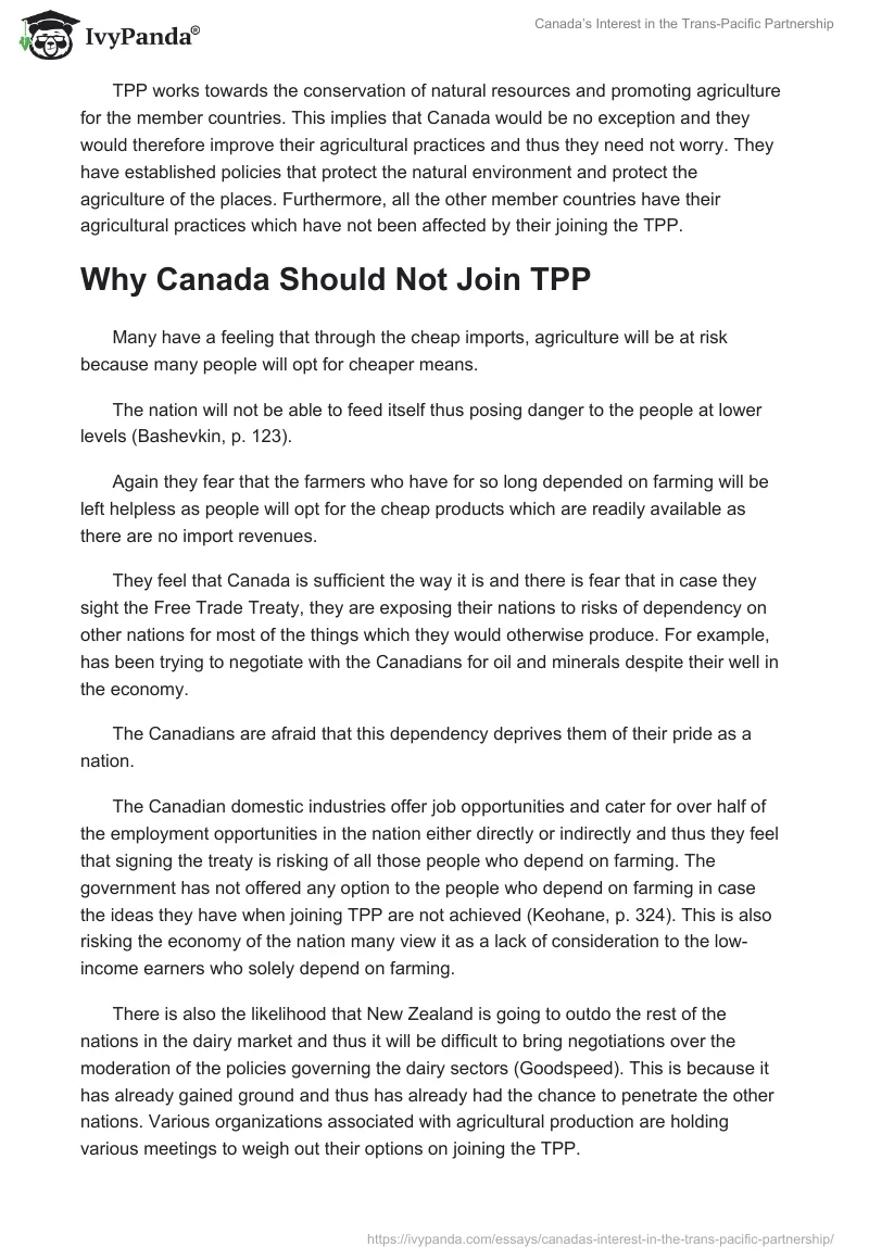 Canada’s Interest in the Trans-Pacific Partnership. Page 4