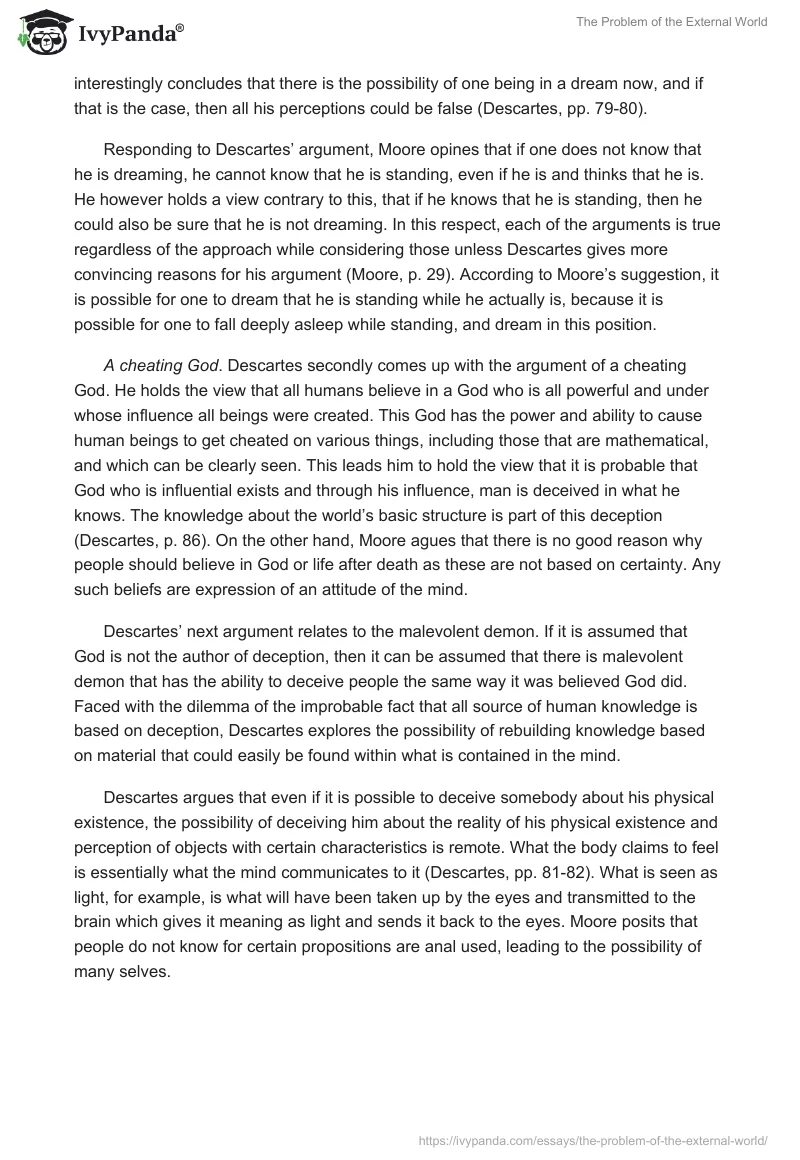The Problem of the External World. Page 2