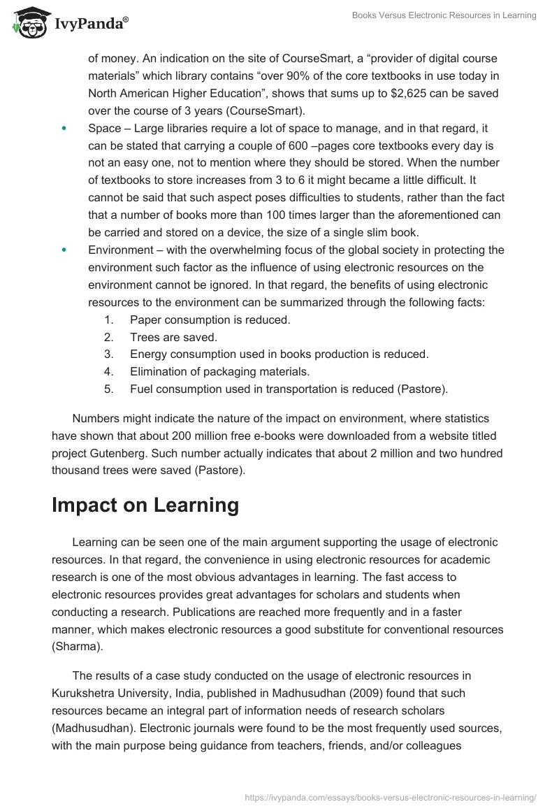 Printed vs. Digital Resources in Learning. Page 3