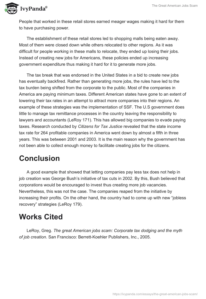 The Great American Jobs Scam. Page 3