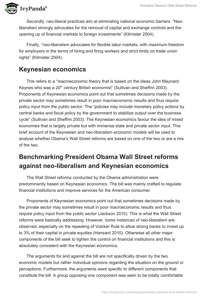 President Obama’s Wall Street Reforms. Page 5