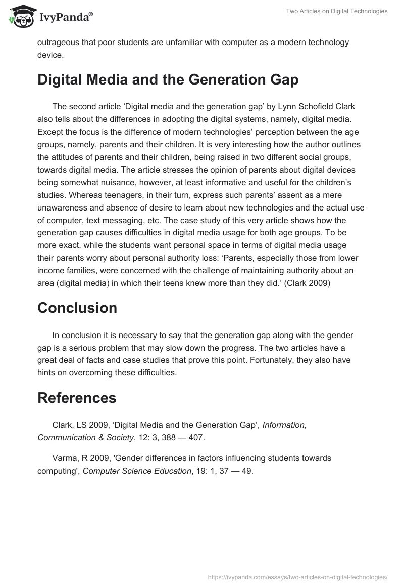 Two Articles on Digital Technologies. Page 2