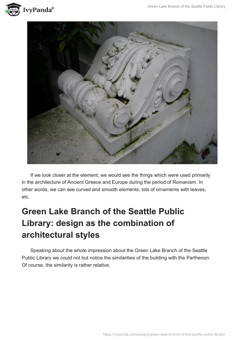 Green Lake Branch of the Seattle Public Library. Page 4