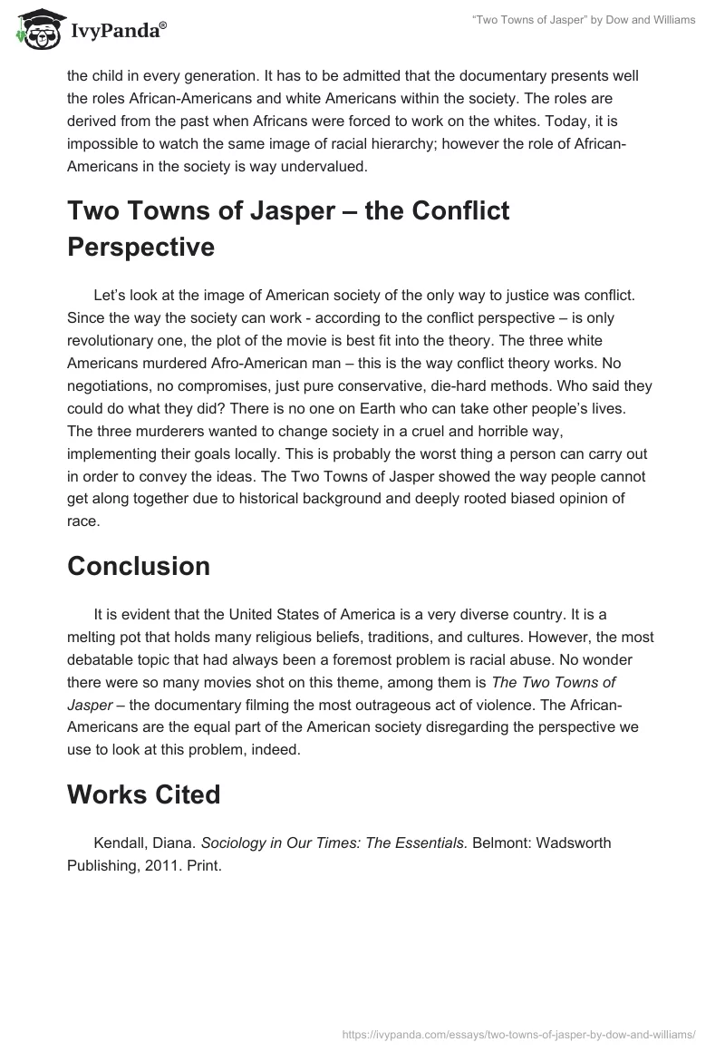 “Two Towns of Jasper” by Dow and Williams. Page 3