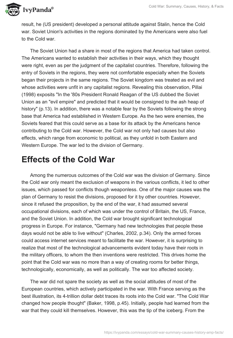 Cold War: Summary, Causes, History, & Facts. Page 3
