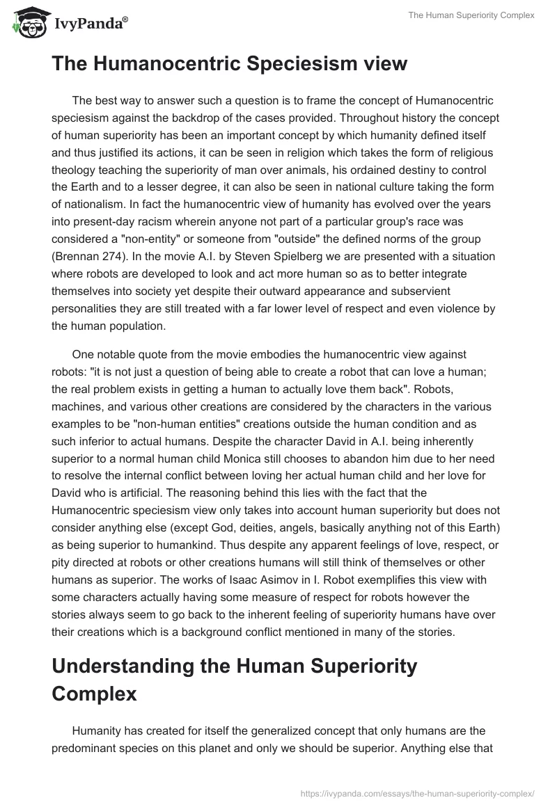 The Human Superiority Complex. Page 2