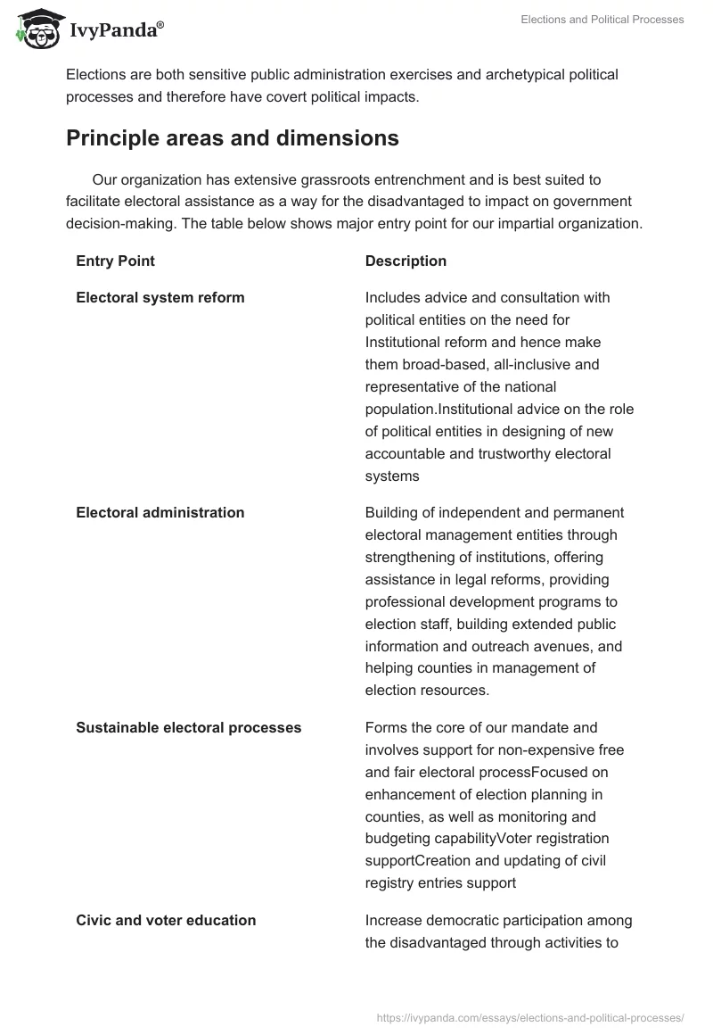 Elections and Political Processes. Page 2