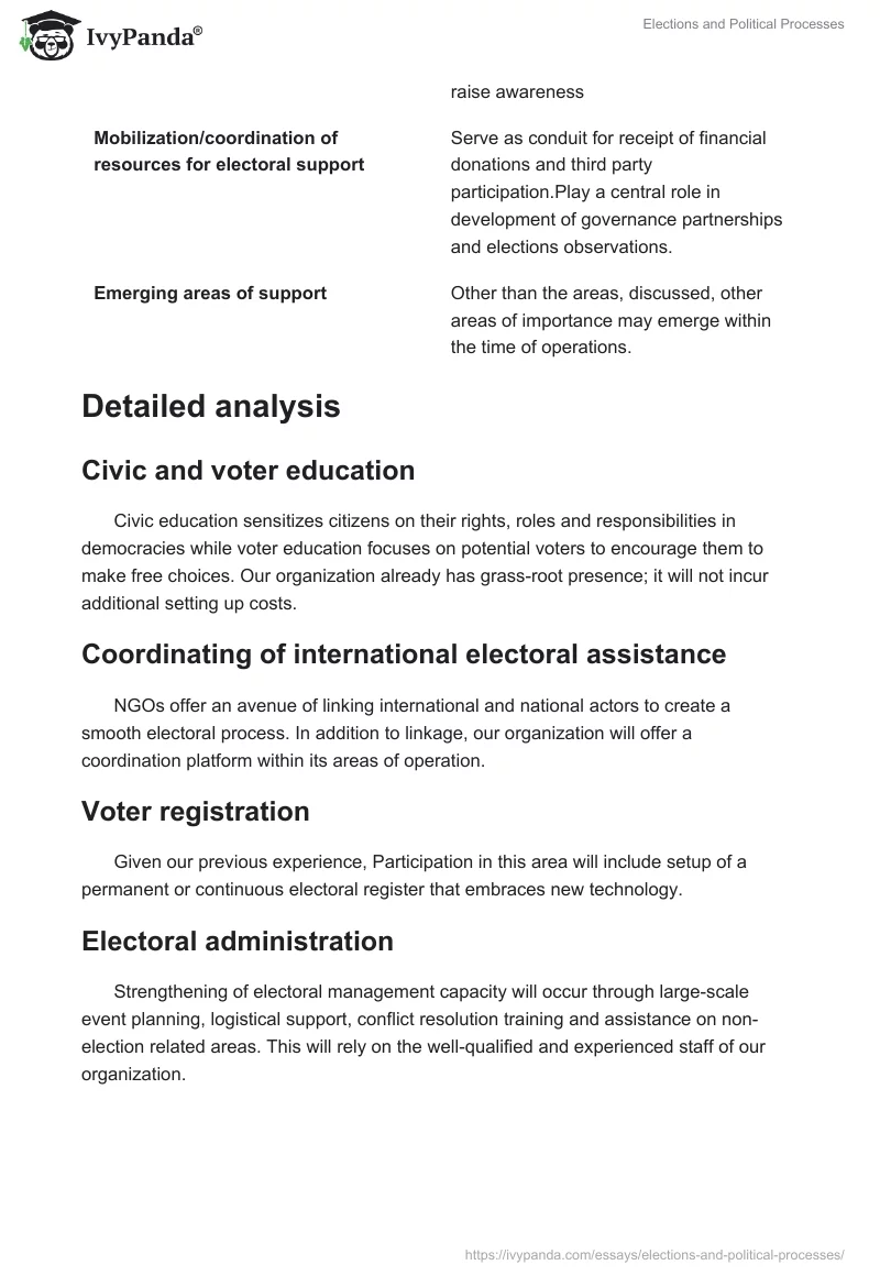 Elections and Political Processes. Page 3
