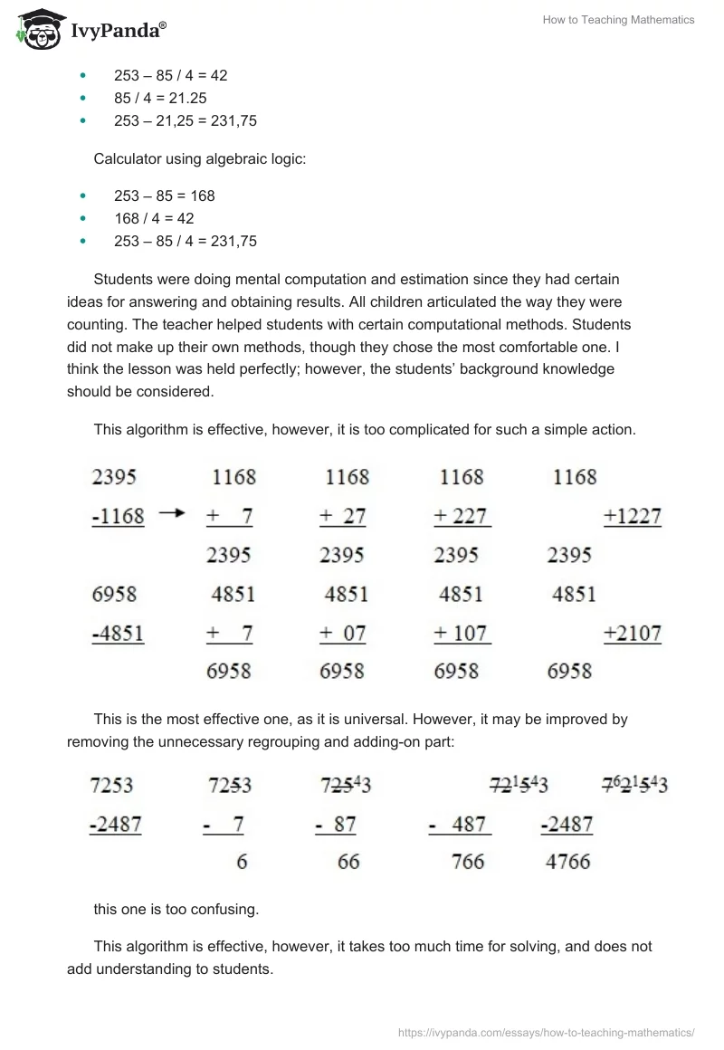 How to Teaching Mathematics. Page 4