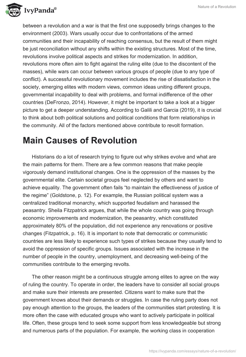 Nature of a Revolution. Page 2