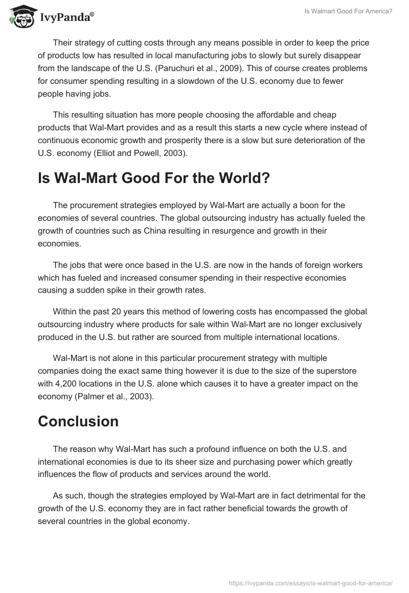 Is Walmart Good For America?. Page 2
