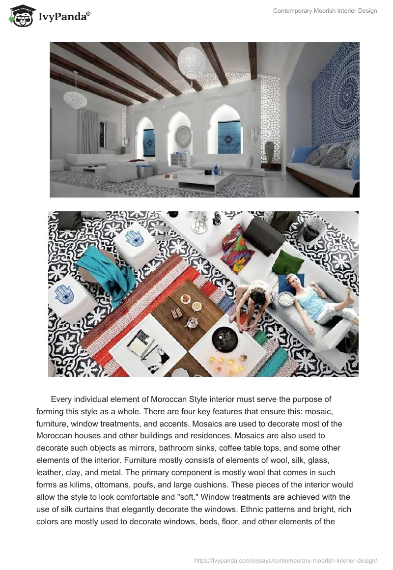 Contemporary Moorish Interior Design. Page 5