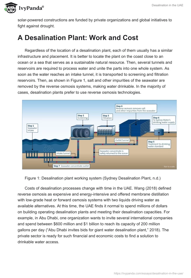 Desalination in the UAE. Page 2
